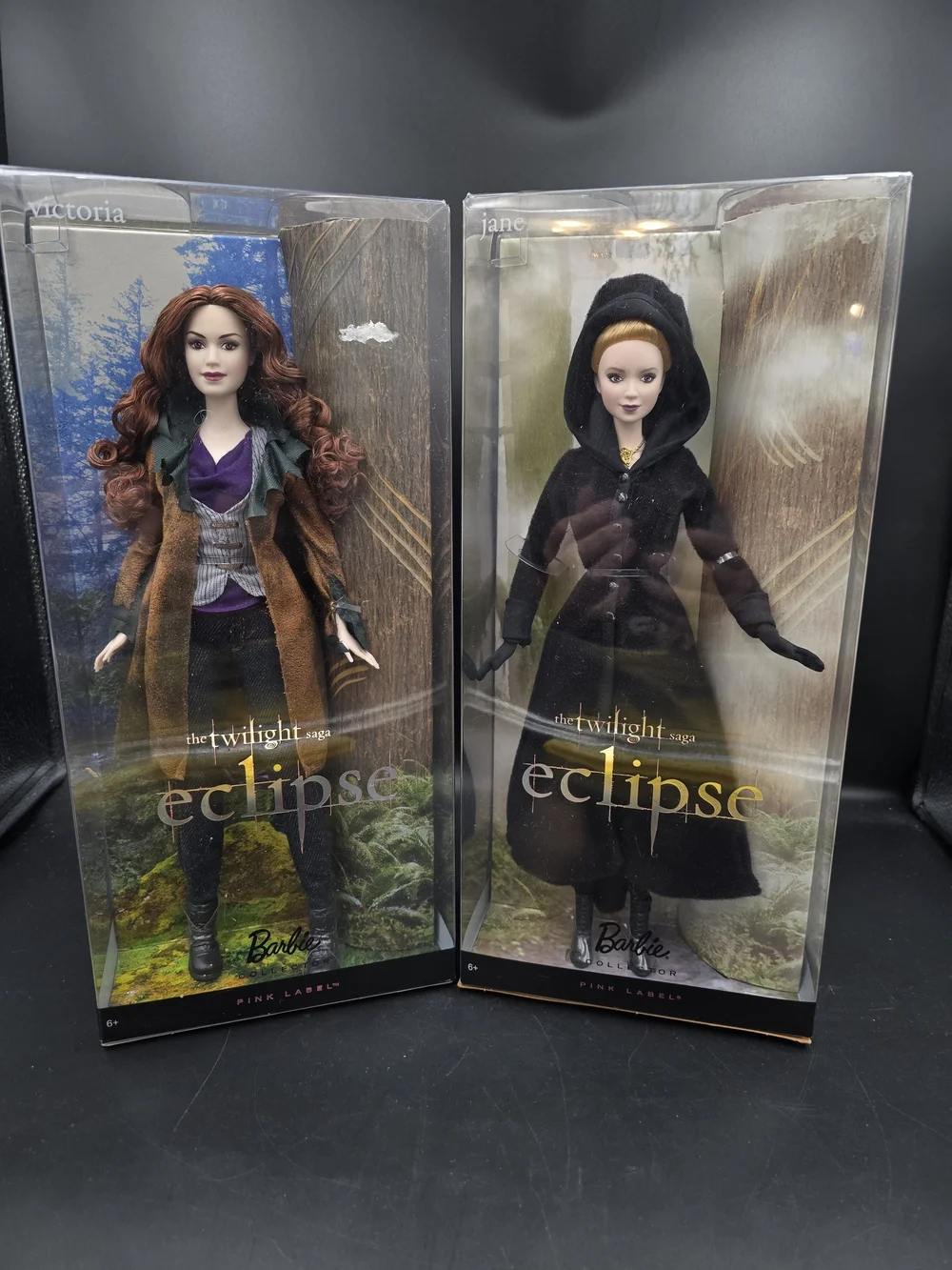 Barbie The Twilight Saga Eclipse Dolls - Brown, Black & Purple Outfit Set